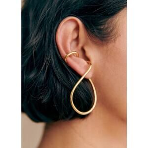 Sezane Tessa Earrings - Gold - ear cuff